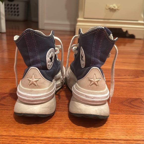 Converse Run Star Legacy CX Hi sneakers in navy - Picture 3 of 6